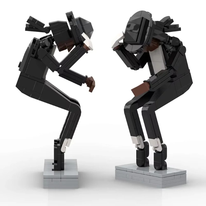 Kids Toys Xmas - MOCミュージックスーパースター、歌手、ダンサー、MJモデル、マイケル・ジャクソン、組み立てブロック、知育玩具、子供向け、クリスマスプレゼント。