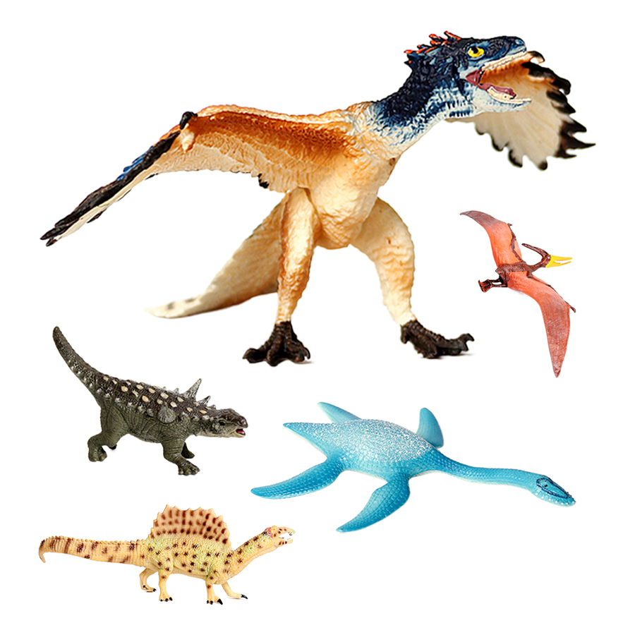 プラスチック製の先史時代の恐竜動物フィギュアおもちゃ スピノ - Kids Toys Reviews のレビューと価格