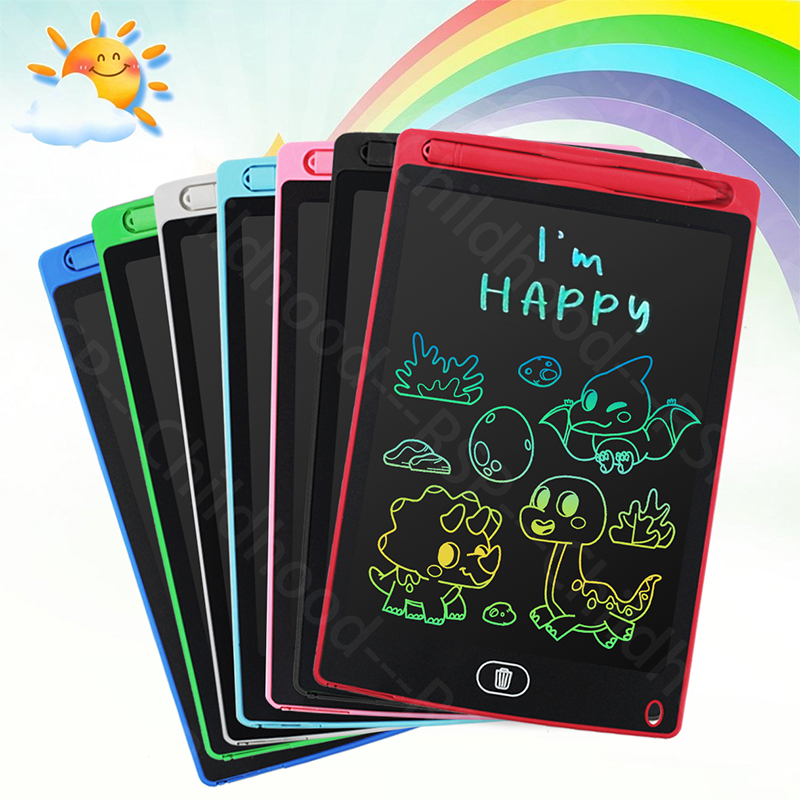 子供用LCDライティングタブレット、8.5インチカラフルお絵 - Kids Toys Xmas のレビューと価格