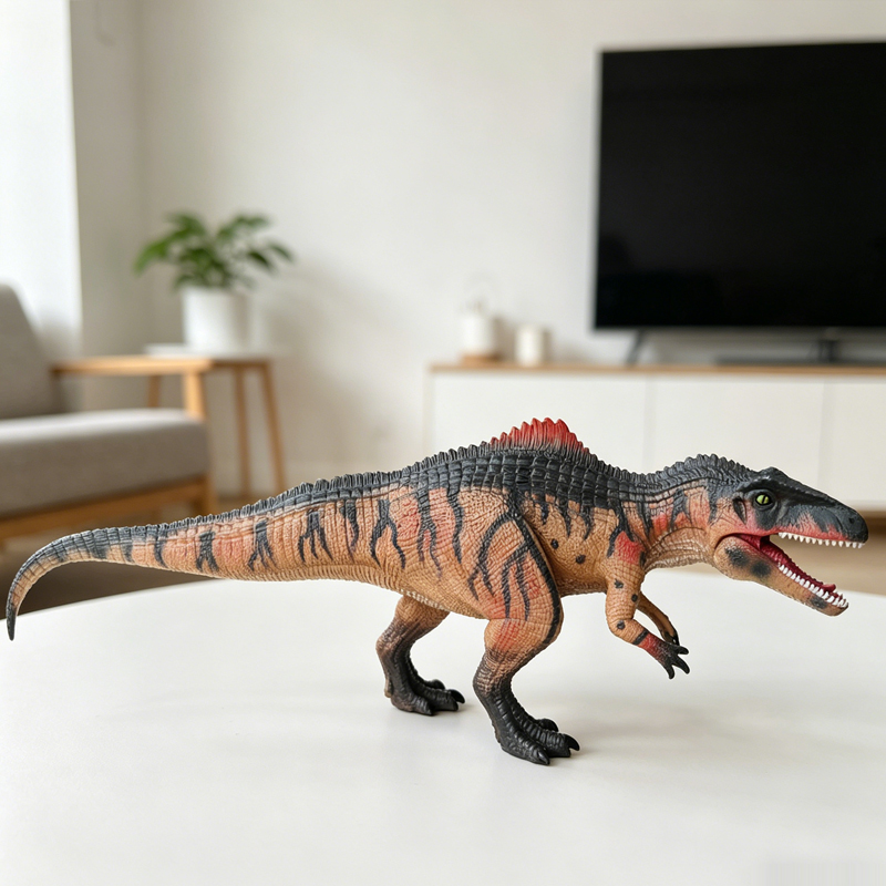 リアルなギガノトサウルス恐竜のおもちゃ、可動式の顎付き、子供 - Kids Toys Xmas のレビューと価格