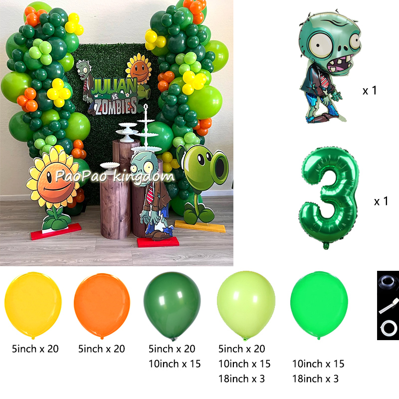 プランツvs.ゾンビーズ バルーン漫画ゲーム バルーンアーチ - Kids Zombie Toys のレビューと価格