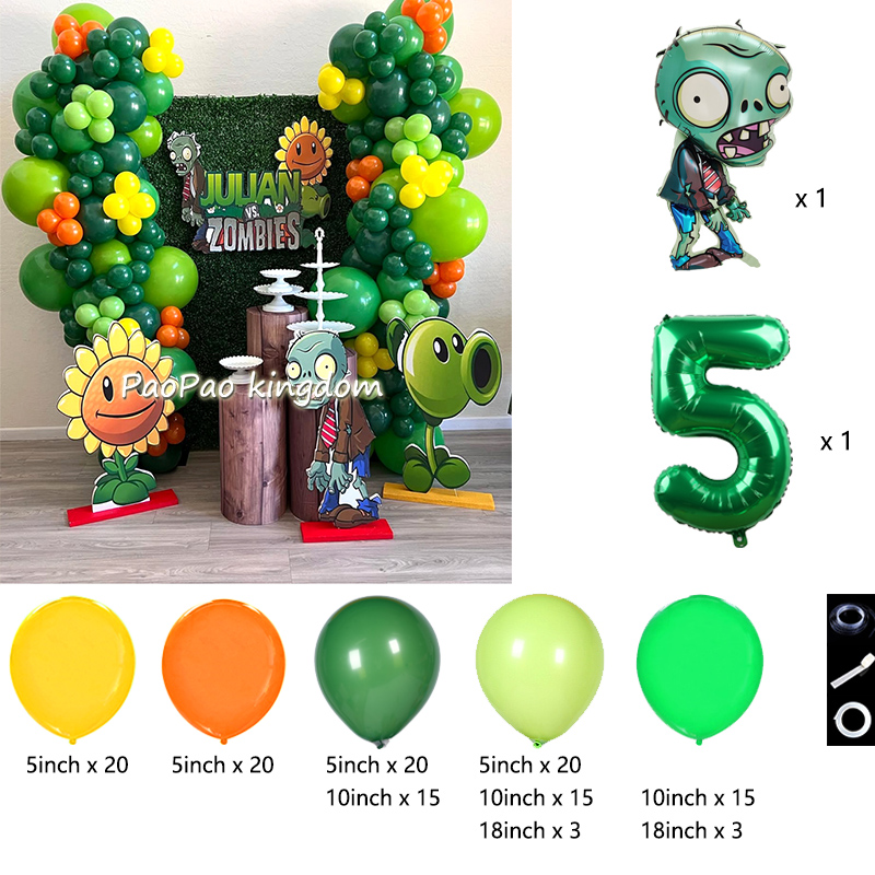 プランツvs.ゾンビーズ バルーン漫画ゲーム バルーンアーチ - Kids Zombie Toys のレビューと価格