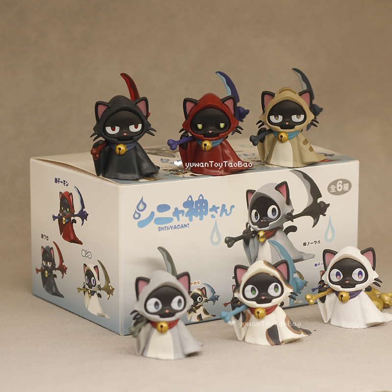日本の死神猫ブラインドボックス玩具　かわいい死神猫フィギュア - Kids Toys 3 Year Old のレビューと価格